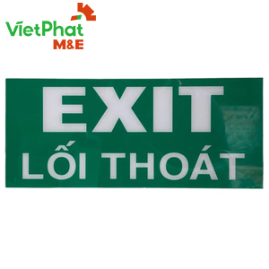 Bảng Exit Chỉ Dẫn Lối Thoát